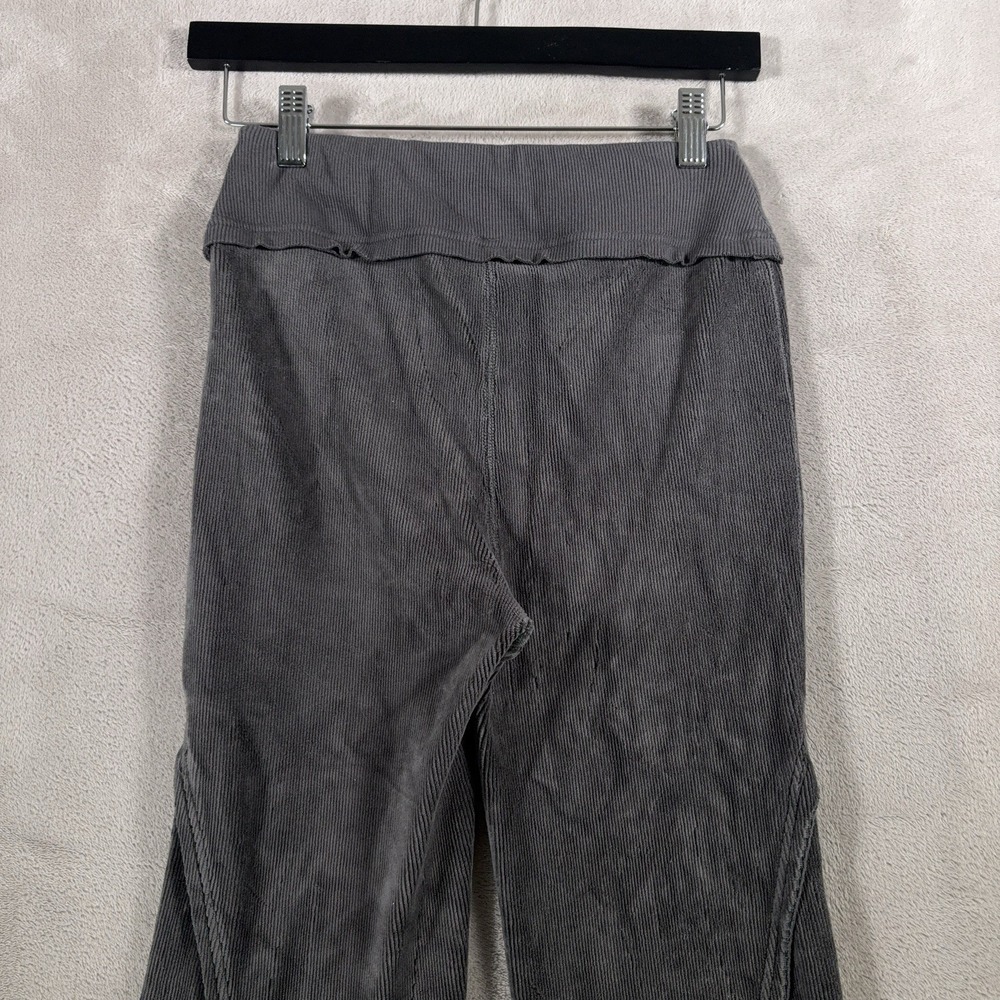Free People Movement Superfly Flare Pants Womens XS Gray High Rise Yoga Active - Picture 6 of 9